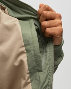 Les Deux Norman Quilted Bomber Jacket Green - Mens - Bomber Jackets