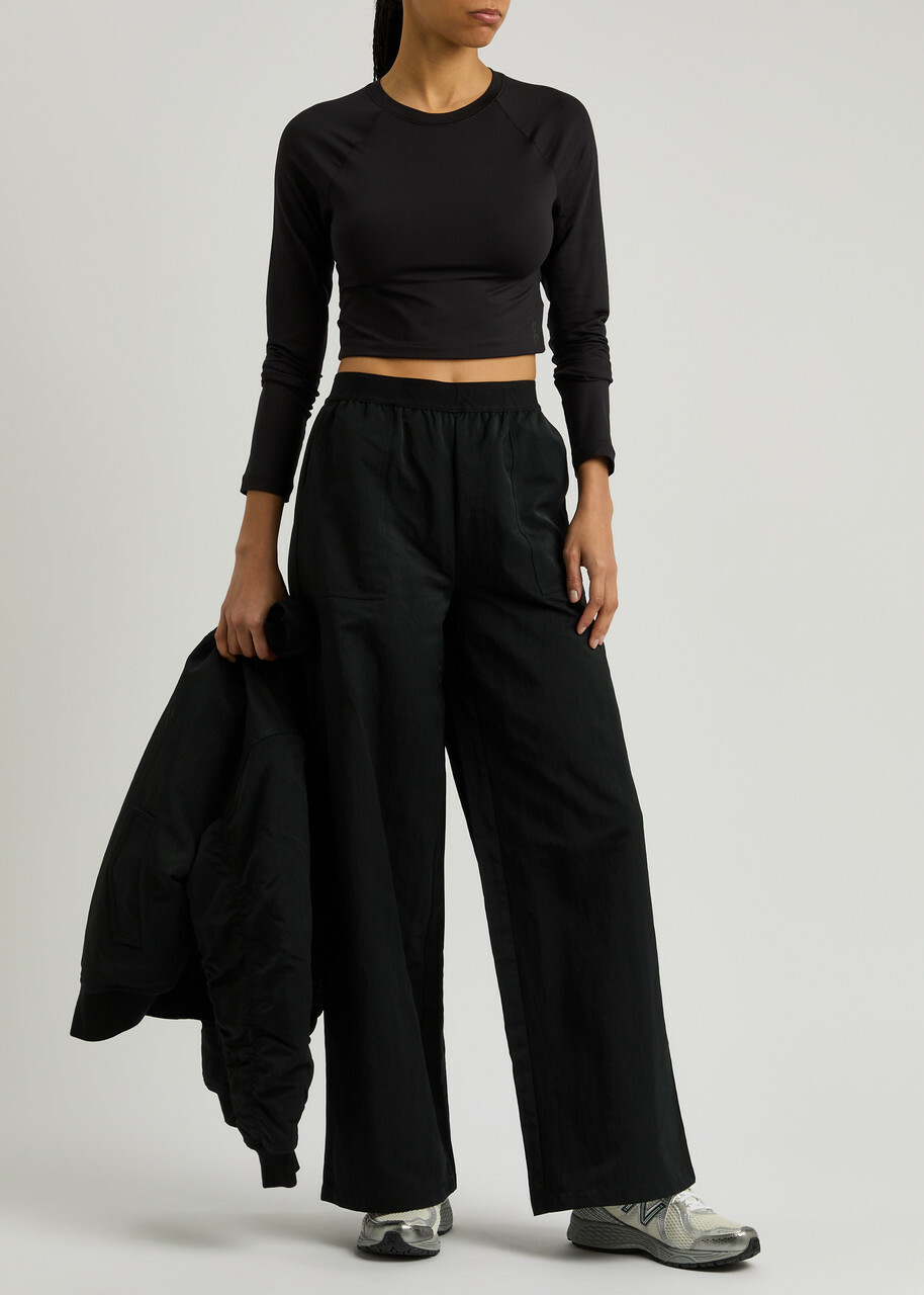 Represent Subway Nylon Sweatpants Black