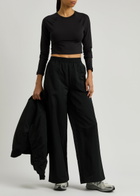 Represent Subway Nylon Sweatpants Black