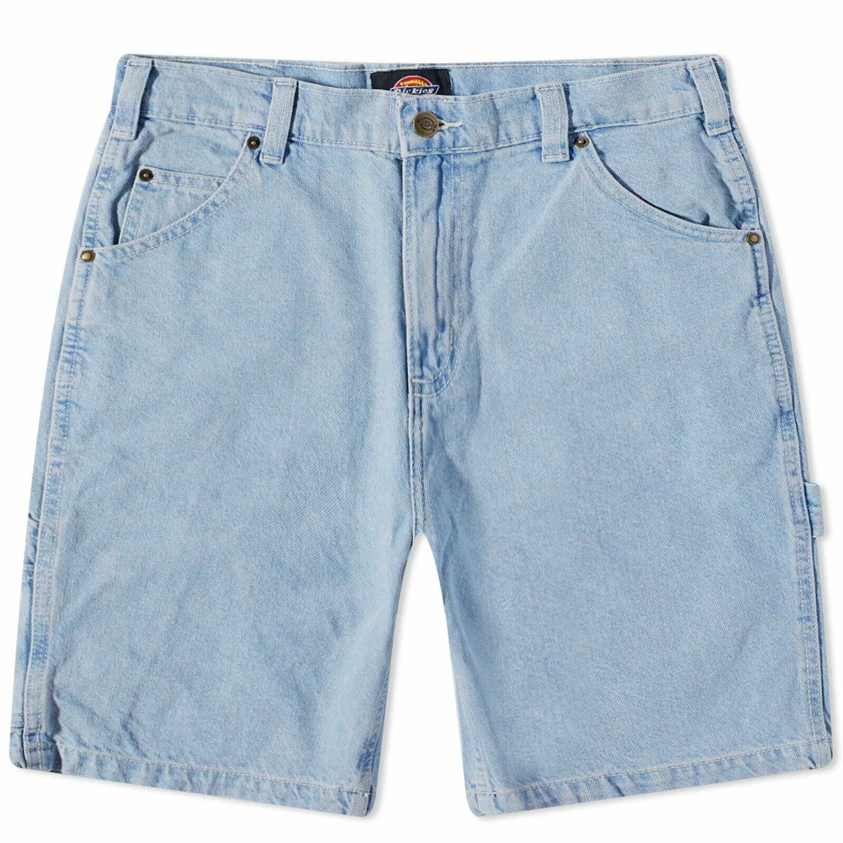 Dickies Men's Garyville Denim Short in Vintage Blue Dickies Construct