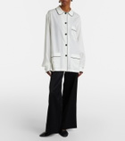 Toteme Oversized silk shirt