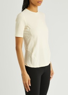 Moncler Grenoble Day-Namic Stretch-jersey T-shirt Ivory