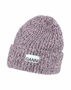 Ganni Womens Hat Lilac