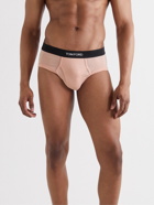 TOM FORD - Stretch-Cotton Briefs - Pink