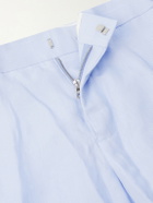 Orlebar Brown - Griffon Straight-Leg Linen Trousers - Blue