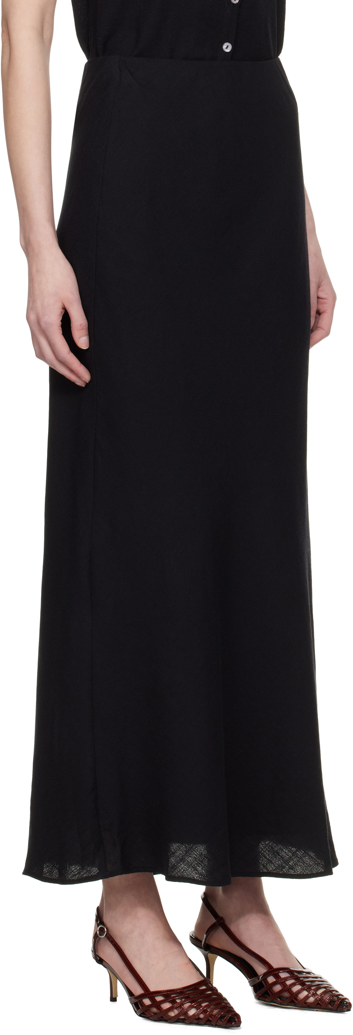 BEC + BRIDGE Black Everly Maxi Skirt