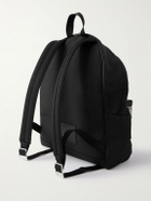 SAINT LAURENT - City Leather-Trimmed Canvas Backpack