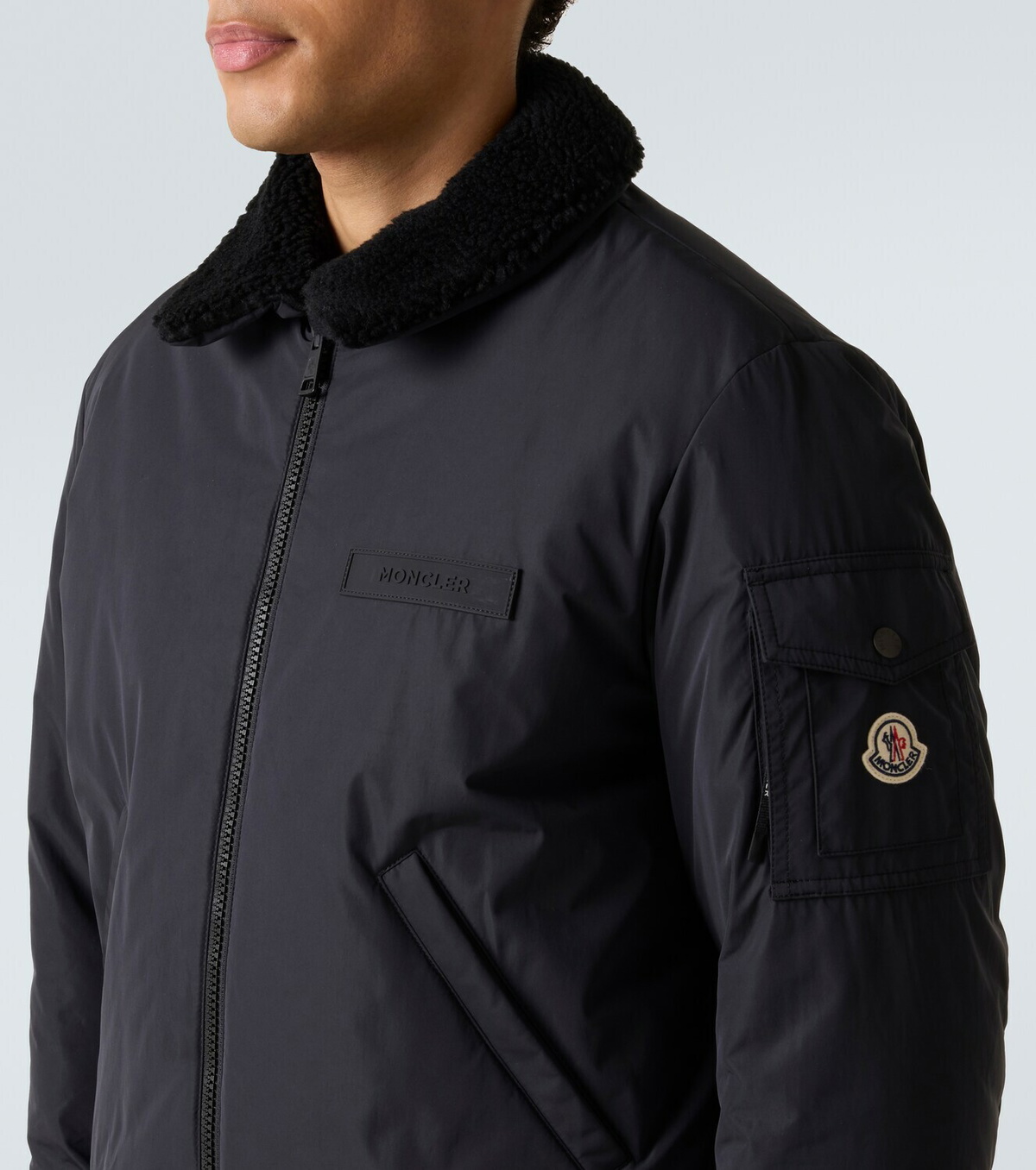 Moncler Maulevrier reversible down bomber jacket