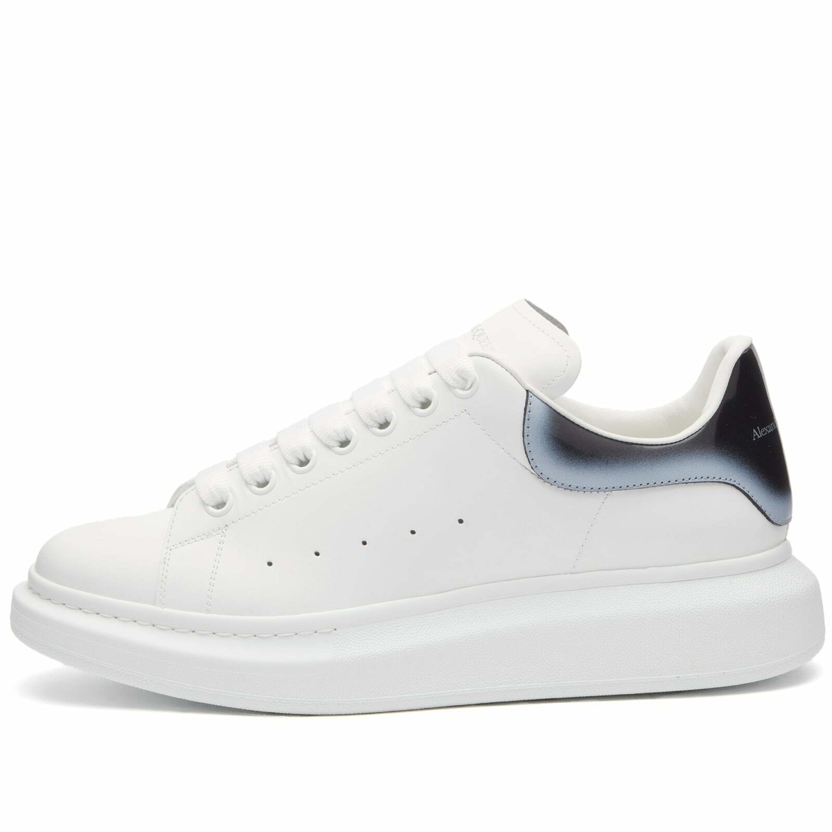 Alexander McQueen Men's Degrade Heel Oversized Sneakers in