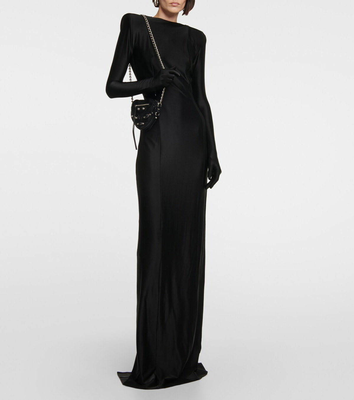 Vetements - Diva gloves jersey dress