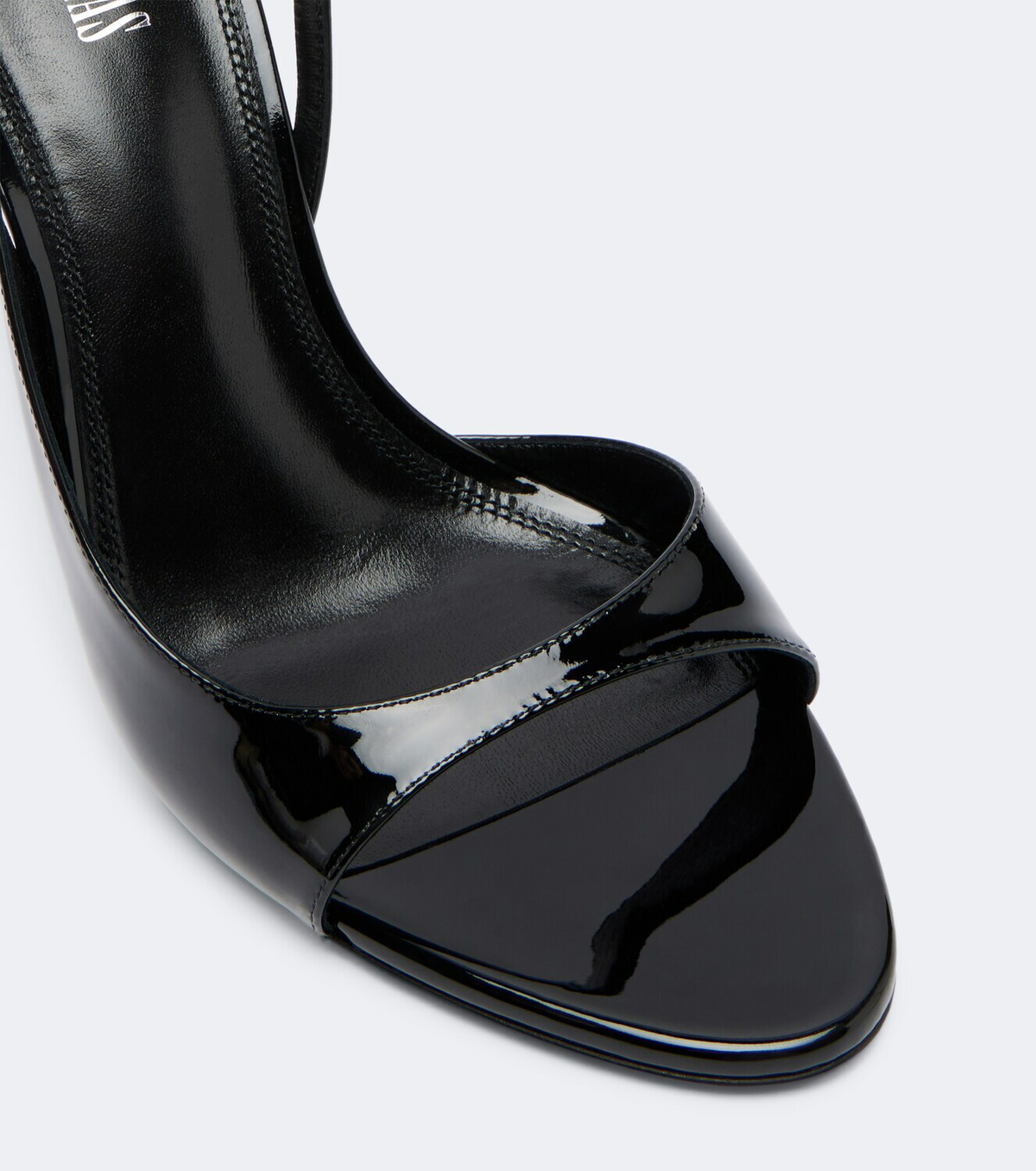 Paris Texas Lidia patent leather slingback sandals