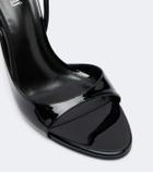 Paris Texas Lidia patent leather slingback sandals