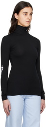 Raf Simons Black Hand Sign Turtleneck