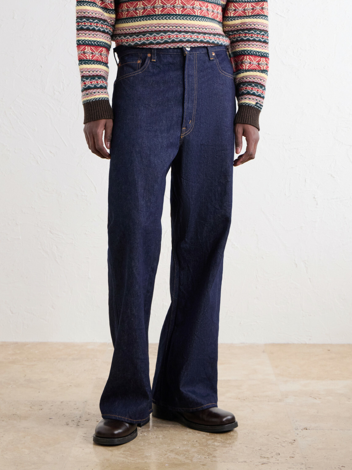 OrSlow - Straight-Leg Jeans - Blue