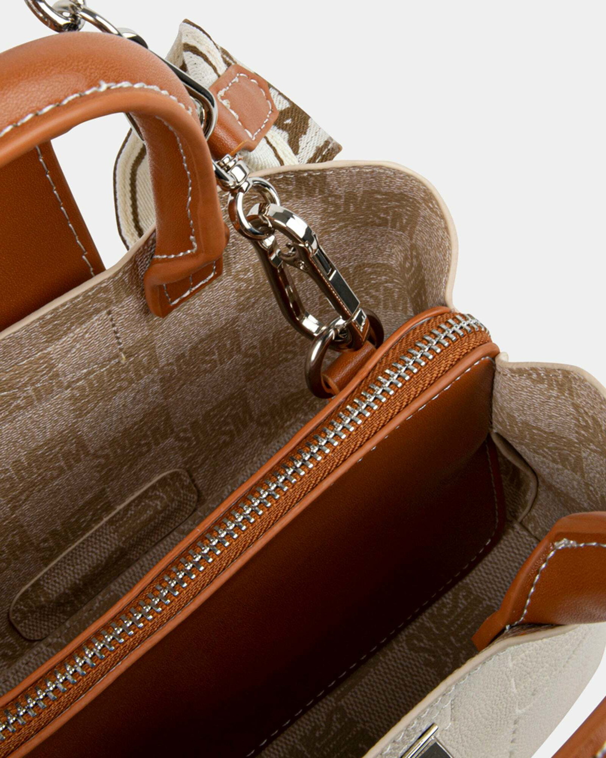 Steve Madden Blocal Bag in Natural