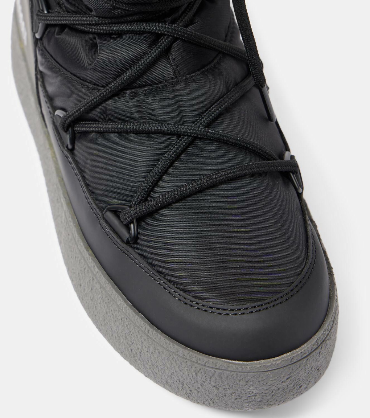 MOON BOOT Ltrack Monaco スノーブーツ MOON BOOT LTrack Monaco faux fur-trimmed shell and faux