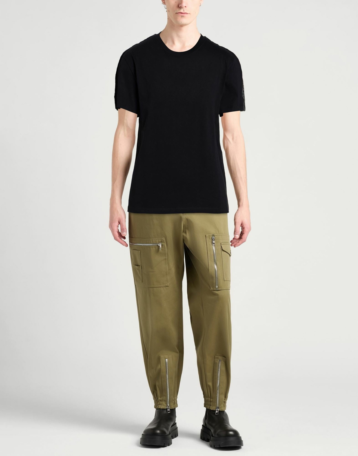 Mcqueen Mens T-shirt in Black