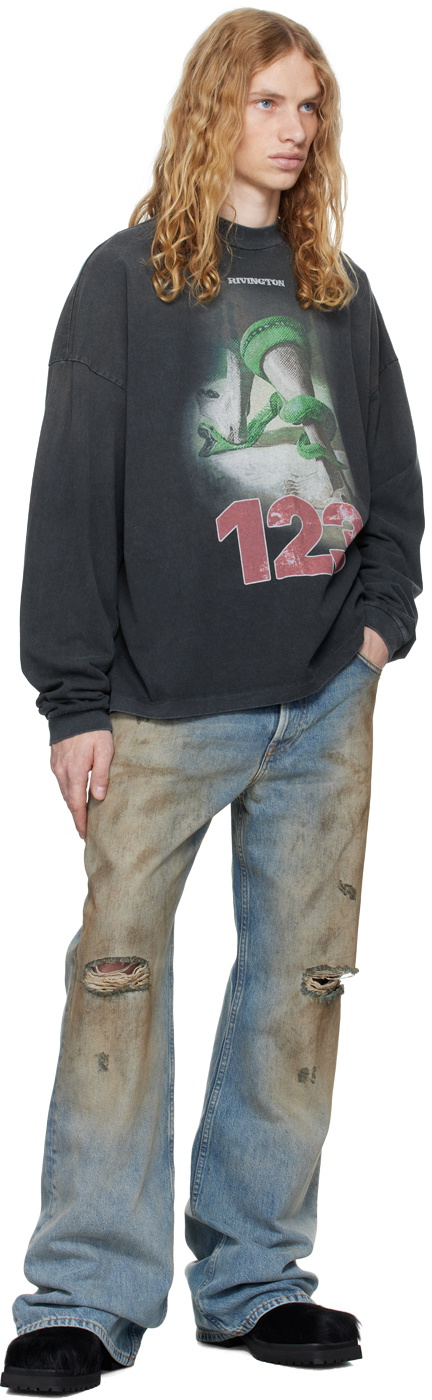 【RIVINGTON roi Rebis】 スネーク CVA Tシャツ RRR123 Rivington Roi Rebis Mens CVA Snake Vintage T-Shirt