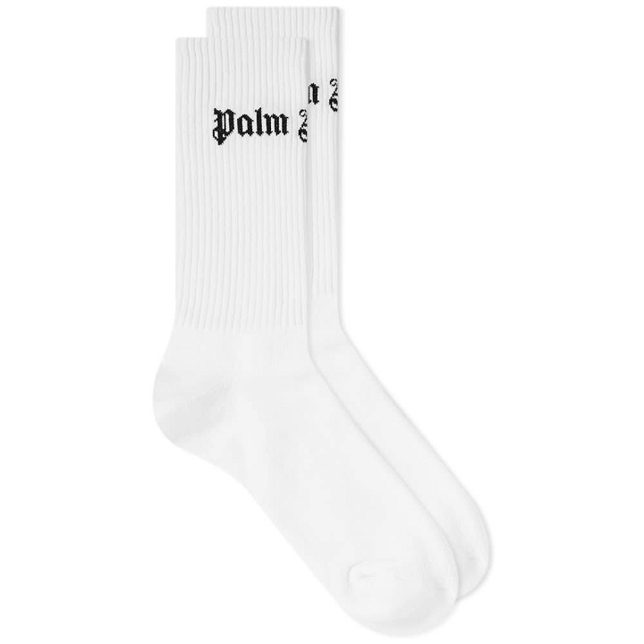 Photo: Palm Angels Logo Sock