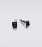 Mateo Sterling silver cufflinks with onyx