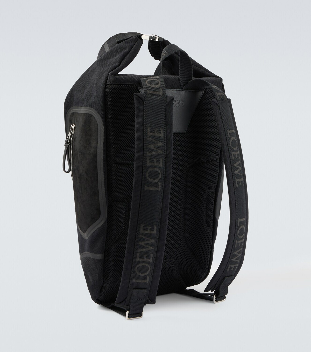 Loewe Flex canvas and suede backpack