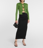 Christopher Esber Open Twist ribbed-knit top