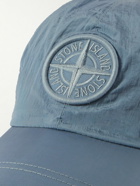 Stone Island - Logo-Appliquéd Crinkled-ECONYL® Cap - Blue