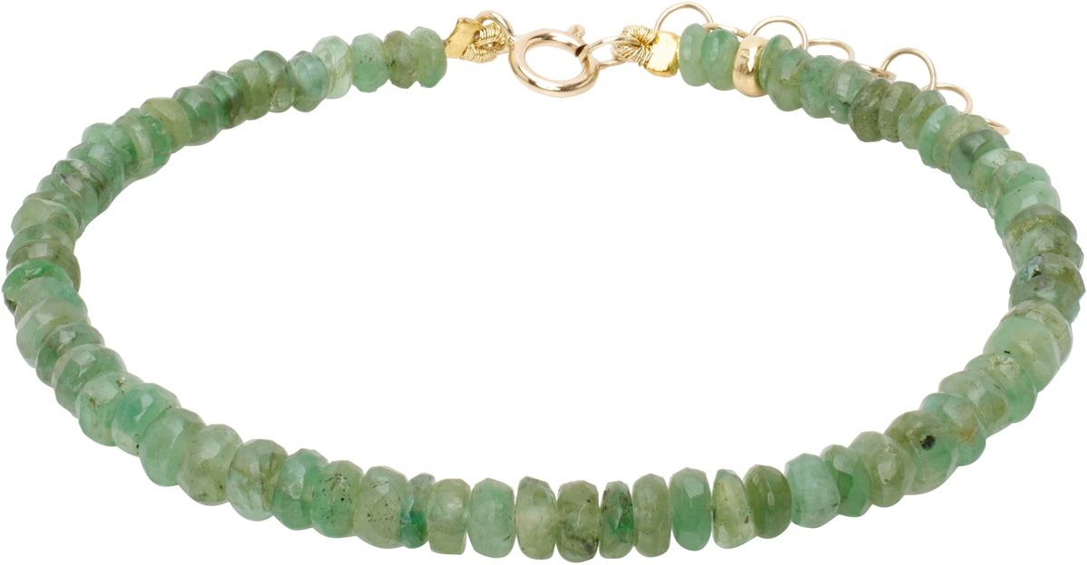 JIA JIA Green Birthstone May Emerald Bracelet