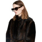 Fendi Brown FF Diamonds Sunglasses