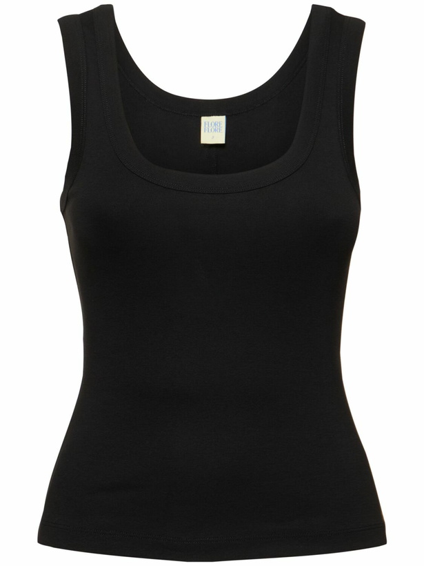 Photo: FLORE FLORE Hillie Scoop Neck Tank Top