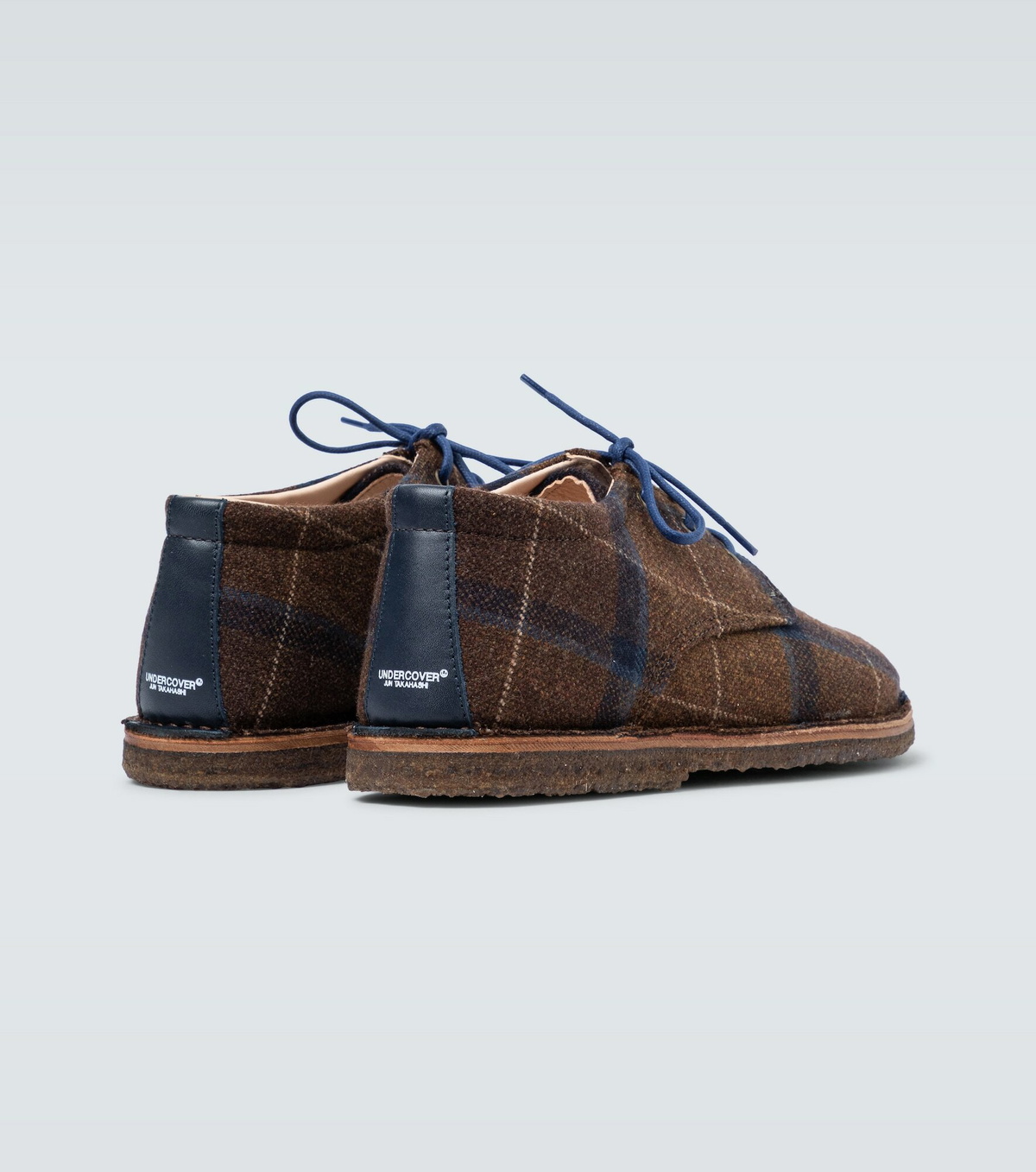 Undercover - Checked derby shoes