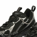 Balenciaga Men's 3XL Charm Sneaker in Black/Silver