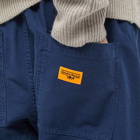 Service Works Men's Classic Canvas Chef Pant in Navy