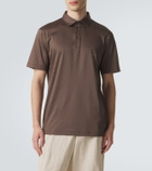 Giorgio Armani Logo cotton polo shirt