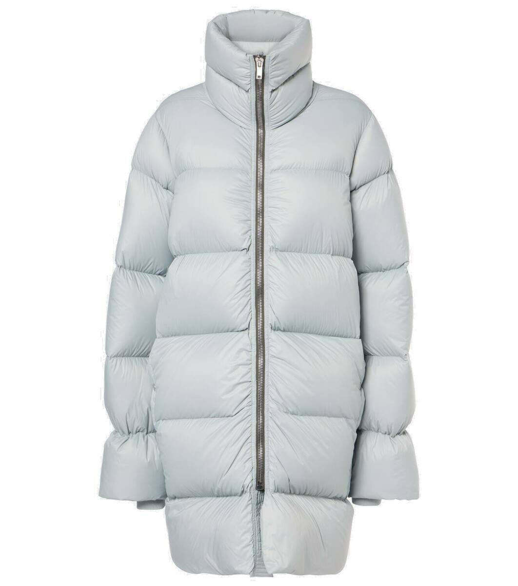 【Rick Owens】ブルー Porterville Naska ダウンジャケット Rick Owens Blue Porterville Naska Down Jacket | ModeSens