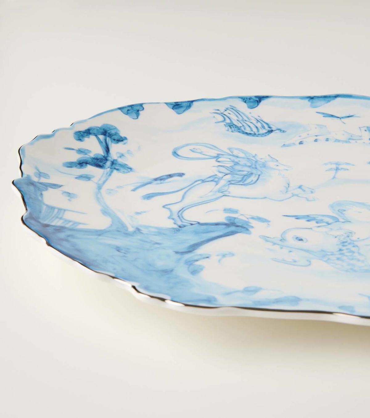 Seletti x Diesel Living Classics on Acid platter