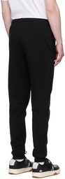 Lacoste Black Tapered Lounge Pants