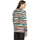 Missoni Brown and Multicolor Print Sweatshirt