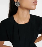 Proenza Schouler Julie draped crêpe midi dress