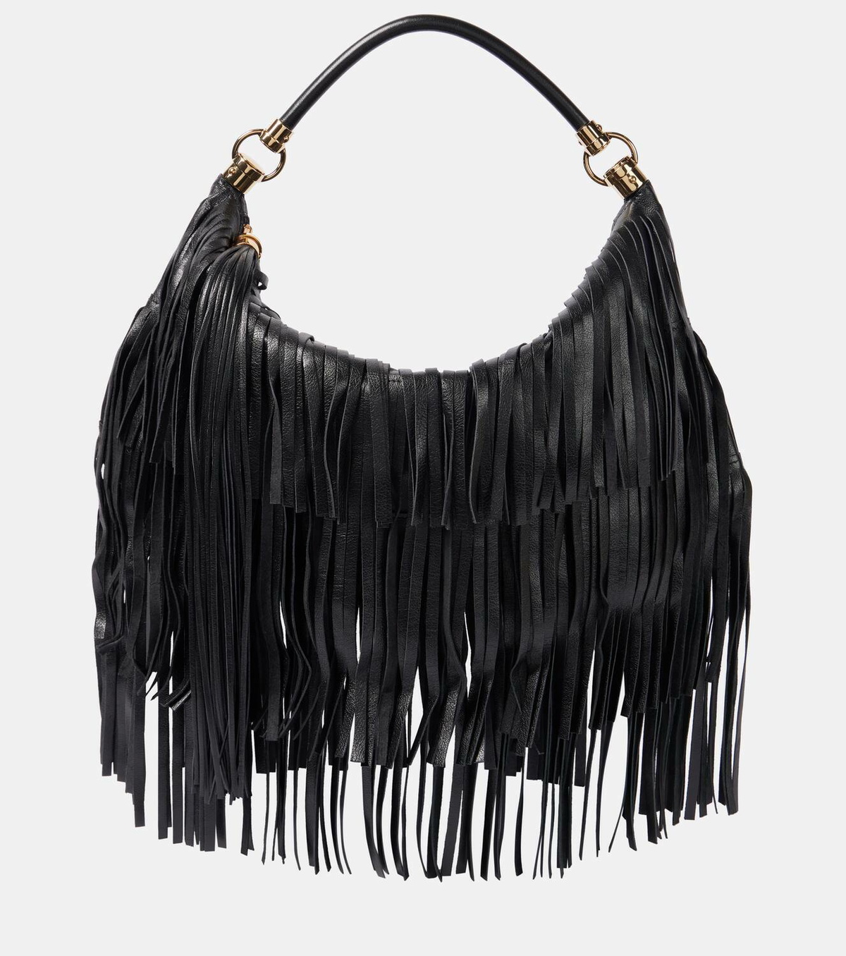 Chloé Foulard fringed leather shoulder bag