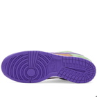 Nike Dunk Low SP Sneakers in Veneer/Deep Purple/Autumn Green