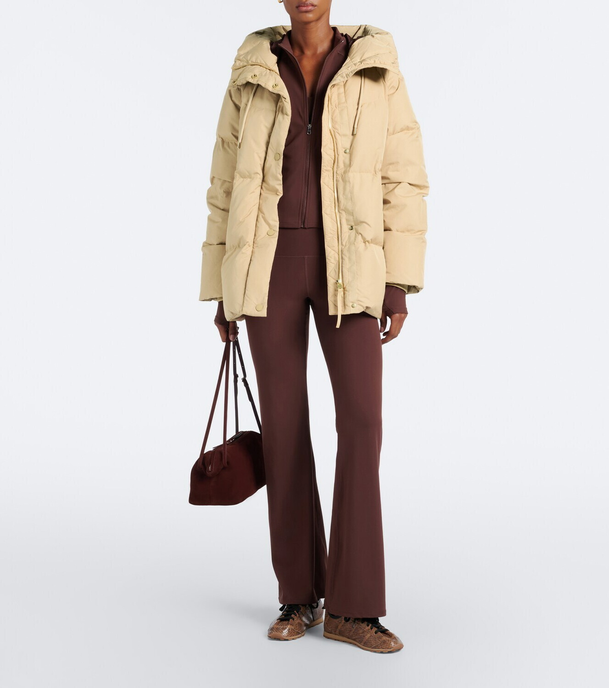 Varley Adler hooded down jacket