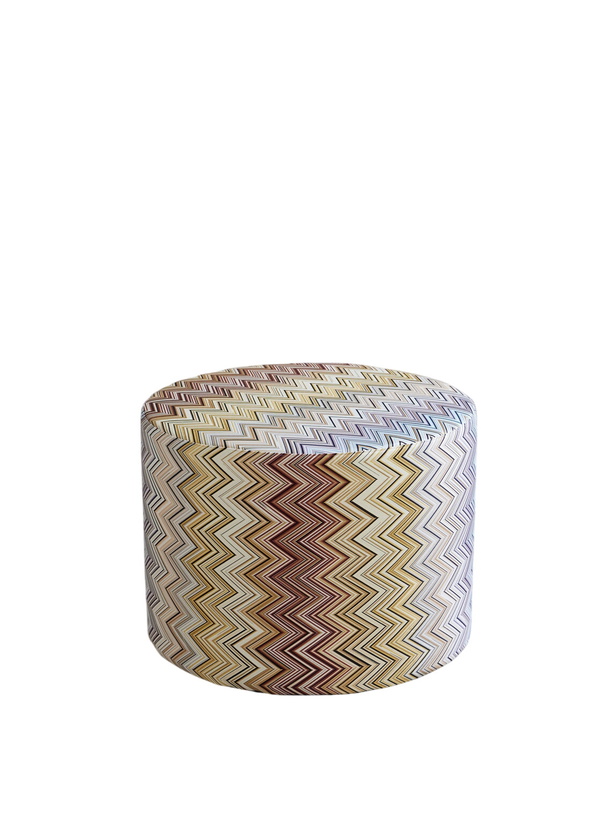 Photo: Missoni Home - Jarris Striped Cotton Pouf
