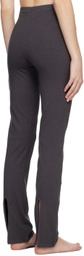 SKIMS Gray Outdoor Basics Split Hem Leggings