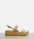 Roger Vivier Summer Strass platform espadrille sandals
