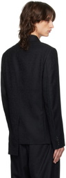 Comme des Garçons Homme Deux Black Paisley Blazer