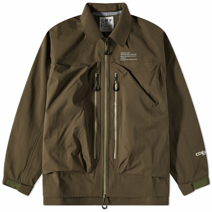 Photo: CMF Comfy Outdoor Garment Men's Covered Shell Coexist Jacket in Khaki