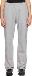 We11done Gray Wide Lounge Pants