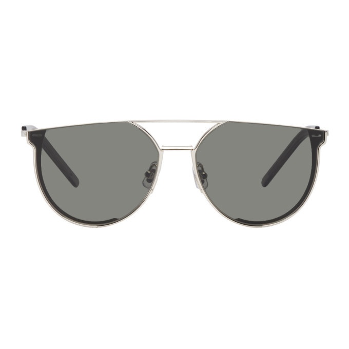 Photo: Gentle Monster Silver and Grey K-1 Sunglasses