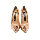 Sergio Rossi Godiva 090 Python Effect Pumps